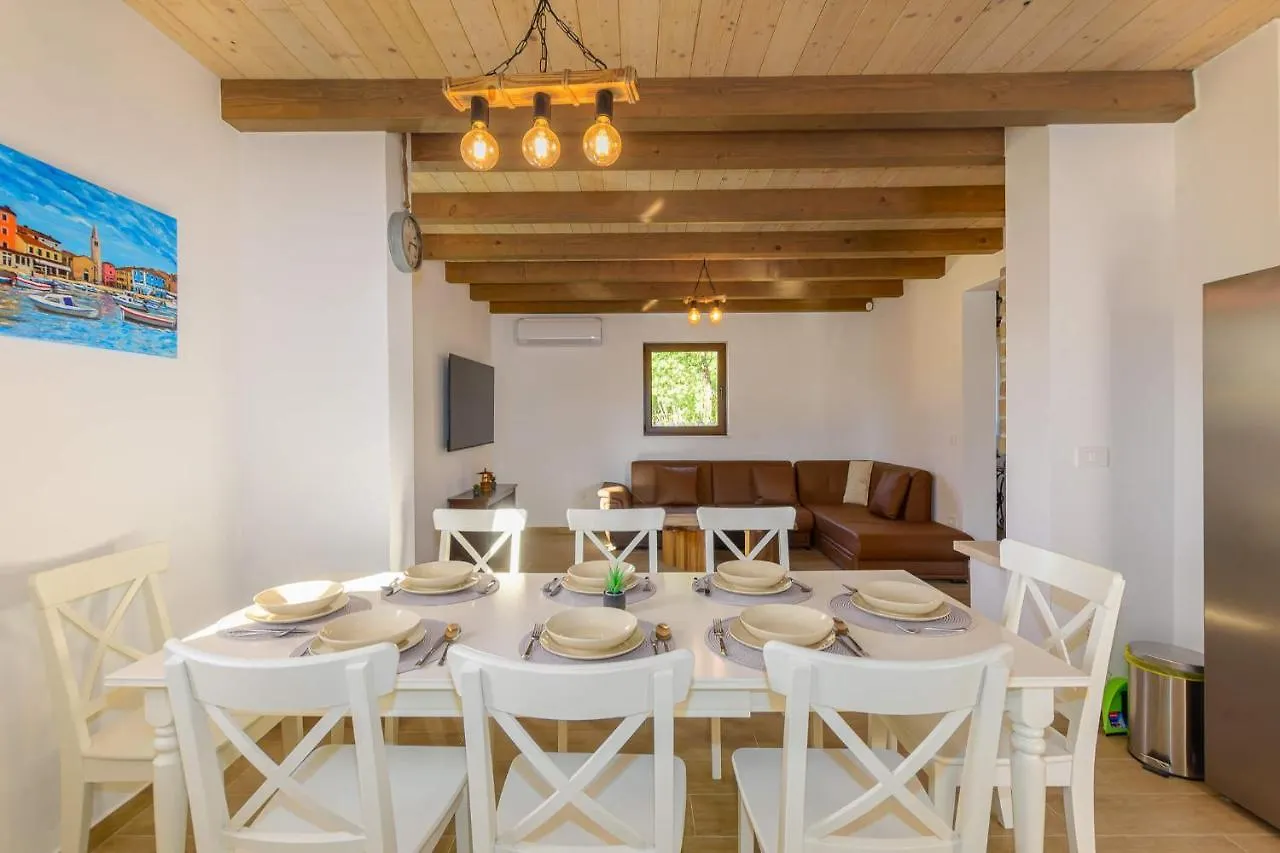Villa David - Luxurious Secluded Villa With A Heated Pool Butkovići 克罗地亚